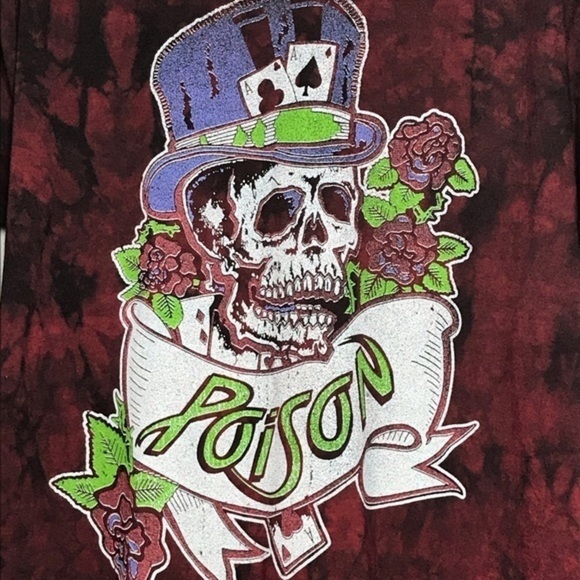Poison | Graphic Band Tee NEW! - Picture 2 of 5